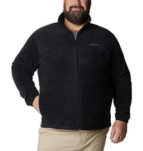Load image into Gallery viewer, Columbia Men's Big and Tall Steens Mountain 2.0 Full Zip Fleece Jacket, Black, 4X