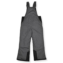 Load image into Gallery viewer, Arctic Quest Unisex Boys and Girls Ski & Snow Bib Overall, Grey Heather, 14/16
