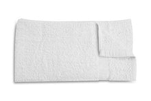 Load image into Gallery viewer, GOLD TEXTILES 60 (5 Dozen) New White Economy Bath Towel (24"x 50") Pure Cotton for Maximum Softness Easy Care-Home,spa,Resort,Hotels/Motels use (1 Dozen) (60)