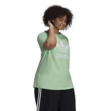 Load image into Gallery viewer, adidas Originals Women's Trefoil Tee, Glory Mint, Small