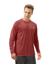 Load image into Gallery viewer, Roadbox Long Sleeve Running Workout Shirts for Men UV Sun Protection Tee Tops UPF 50+