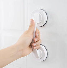 Load image into Gallery viewer, Large Sliding Glass Door Sticky Suction Cup Door Handle Seamless Sliding Door Suction Cup Travel Door Handle Set (White)
