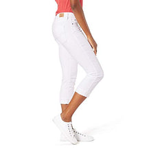 Load image into Gallery viewer, Signature by Levi Strauss & Co. Gold Label Women's Size Mid-Rise Slim Fit Capris (Standard and Plus), White Dove, 16