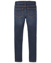 Load image into Gallery viewer, The Children's Place Girls Super Skinny Jeans,Dk Twilight Wash Single,12S