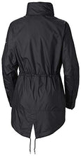 Load image into Gallery viewer, Columbia Women's Sustina Springs Long Lined Windbreaker, Black, Medium
