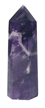 Load image into Gallery viewer, Luckeeper Healing Crystal Wands | 2" Amethyst Crystal| 6 Faceted Reiki Chakra Meditation Therapy
