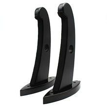 Load image into Gallery viewer, YOU+ Surfboard Wall Mount Surfboard Holder,Wooden Surfboard Wall Mount, Surfboard Rack/Paddle Board Wall Mount, for Storage, Display and Decoration-1 Pair (Black)