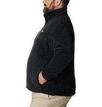 Load image into Gallery viewer, Columbia Men's Big and Tall Steens Mountain 2.0 Full Zip Fleece Jacket, Black, 4X