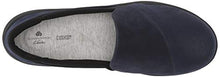 Load image into Gallery viewer, Clarks Women's Sillian 2.0 Eve Loafer, Navy Synthetic Combi, 7.5W