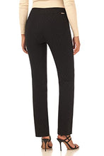 Load image into Gallery viewer, Rekucci Women's Ease Into Comfort Straight Leg Pant with Tummy Control (18, Brick)