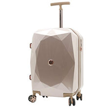 Load image into Gallery viewer, kensie Women's 3D Gemstone TSA Lock Hardside Spinner Luggage, Rose Gold, 2 Piece Set (28"/20")