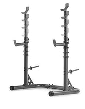 Load image into Gallery viewer, Gold's Gym XRS 20 Adjustable Olympic Workout Bench with Squat Rack, Leg Extension, Preacher Curl, and Weight Storage
