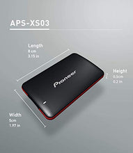 Load image into Gallery viewer, Pioneer 3D NAND External SSD(240 GB)-Portable Solid State Drive USB 3.1 Gen 1 (APS-XS03-240)