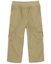 Load image into Gallery viewer, The Children's Place Baby Boys and Toddler Boys Pull On Cargo Pants, Flax, 18-24 MONTHS