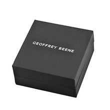 Load image into Gallery viewer, Geoffrey Beene Stainless Steel Men's Patterned Dog Tag, Black, Size No Size