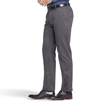 Load image into Gallery viewer, Lee Men's Total Freedom Stretch Slim Fit Flat Front Pant, Charcoal, 30W x 29L
