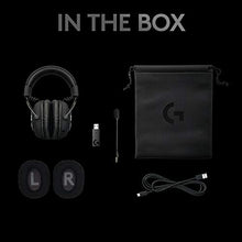 Load image into Gallery viewer, Logitech G PRO X Wireless Lightspeed Gaming Headset with Blue VO!CE Mic Filter Tech, 50 mm PRO-G Drivers, and DTS Headphone:X 2.0 Surround Sound