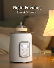 Load image into Gallery viewer, Bottle Warmer, GROWNSY 8-in-1 Fast Baby Milk Warmer with Timer for Breastmilk or Formula, Accurate Temperature Control, with Defrost, Sterili-zing, Keep, Heat Baby Food Jars Function