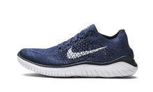 Load image into Gallery viewer, Nike Free RN Flyknit 2018 942838 400 College Navy/White Men's Running Shoes (11.5)