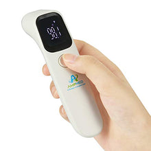 Load image into Gallery viewer, Amplim Hospital Medical Grade Non Contact Digital Clinical Forehead Thermometer for Adults, Kids, Toddlers, Infants, and Babies, FSA HSA Approved, 2001W2, White