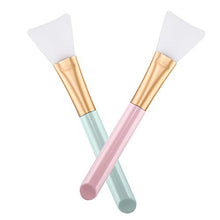 Load image into Gallery viewer, 2 PCS Silicone Face Mask Brush,Mask Beauty Tool Soft Silicone Facial Mud Mask Applicator Brush Hairless Body Lotion And Body Butter Applicator Tools