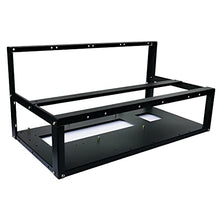 Load image into Gallery viewer, Zuajiter 68 Gpu Mining Rig Frame with 4pcs Fan, Miner Mining Rig Case Rack Steel Open Air Pc Computer Case for Currency Bitcoin Crypto Coin ETHETCZEC Mining Accessories Tools, black
