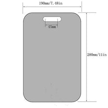 Load image into Gallery viewer, XoYo-Fogless Shower Mirror, Includes 1 Adhesive Hooks, Anit-Fog Shower Mirror, Shower Makeup Shave Mirror, Frameless Shower Mirror, Wall Hanging Mirror (Large, Shaver Hook)