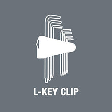 Load image into Gallery viewer, Wera 05073593001 950 Spkl/9 Sm N Multicolor L-Key Set, Metric, Blacklaser, 9 Pieces