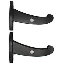 Load image into Gallery viewer, YOU+ Surfboard Wall Mount Surfboard Holder,Wooden Surfboard Wall Mount, Surfboard Rack/Paddle Board Wall Mount, for Storage, Display and Decoration-1 Pair (Black)