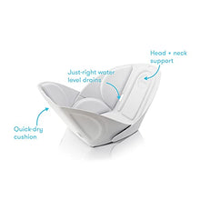 Load image into Gallery viewer, Soft Sink Baby Bath by Frida Baby Easy to Clean Baby Bathtub + Bath Cushion That Supports Baby's Head
