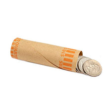 Load image into Gallery viewer, Pre-Formed Quarter Coin Wrappers (Bundle of 100)