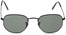 Load image into Gallery viewer, Ray-Ban unisex adult Rb3548n Flat Lens Sunglasses, Black/Polarized Green, 54 mm US