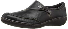 Load image into Gallery viewer, Clarks Women's Ashland Lane Q Slip-On Loafer, Black, 8 M US