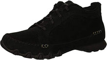 Load image into Gallery viewer, Skechers Women's Bikers-Lineage-Moc-Toe Lace-Up Chukka Boot, Black, 6 M US