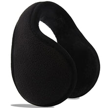 Load image into Gallery viewer, Ear Muffs for Men Women - Winter Ear Warmers - Warm Ear Covers for Cold Weather Soft Fleece Earmuffs Protects Ears Black