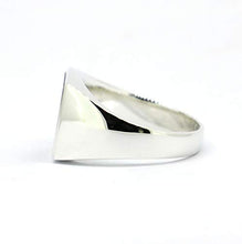 Load image into Gallery viewer, lifufinejewels Mens 925 Sterling Silver Black Onyx Signet Ring (13)