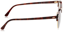 Load image into Gallery viewer, Ray-Ban Unisex-Adult RB4246 Clubround Sunglasses, Red Havana/Polarized Green, 51 mm