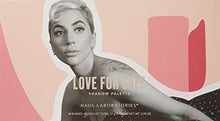 Load image into Gallery viewer, HAUS LABORATORIES by Lady Gaga: Limited Edition LOVE FOR SALE SHADOW PALETTE, 18 Shade Palette | New, Innovative Formulas | Eye Makeup with Pigmented Matte, Metallic, Shimmer & Sheer Sparkle Finishes