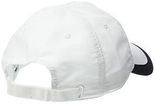 Load image into Gallery viewer, Lacoste Men's Sport Big Croc Semi Fancy Microfiber Cap, White/Black, ONE