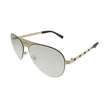 Load image into Gallery viewer, Versace Women's Aviator Sunglasses, Pale Gold/Brown, One Size