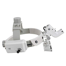 Load image into Gallery viewer, Dental Binocular Loupes Glasses Head Band Magnifier with LED Light 3.5X-420 Optical