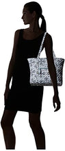 Load image into Gallery viewer, Vera Bradley Small Vera Tote Bag, Plaza Tile-Recycled Cotton