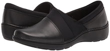 Load image into Gallery viewer, Clarks Women's Cora Heather Loafer, Black Combi, 7
