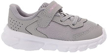Load image into Gallery viewer, Under Armour Girls' Infant Assert 9 Alternate Closure, Gray Wolf (100)/Pacific Purple, 9K M US