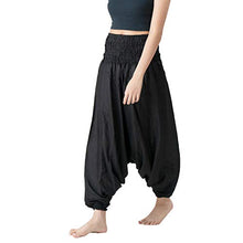 Load image into Gallery viewer, B BANGKOK PANTS Women's Harem Pants Jumpsuit Hippie Clothes (Bohorose Pink, One Size)