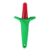 Load image into Gallery viewer, RaZberry Baby Teether & Toothbrush/BerryBumps Soothe and Massage Sore Gums/Perfectly Sized