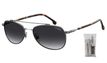 Load image into Gallery viewer, Carrera CA224/S 06LB/9O 58M Ruthenium/Dark Grey Gradient Aviator Sunglasses For Men For Women+FREE Complimentary Eyewear Care Kit