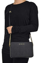 Load image into Gallery viewer, Michael Kors Women's Jet Set Item Crossbody Bag No Size (Black)