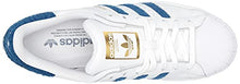 Load image into Gallery viewer, adidas Originals Men's Superstar Sneaker, White/Gold Metallic, 10.5