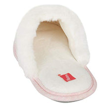 Load image into Gallery viewer, Hanes womens Superior Comfort Cotton on Scuff With Memory Foam and Anti-skid Sole Slipper, Pink, X-Large US